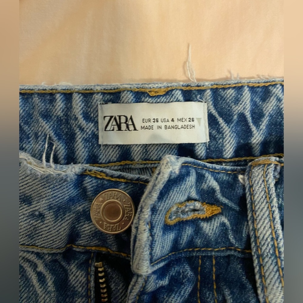 Zara straight leg jeans
